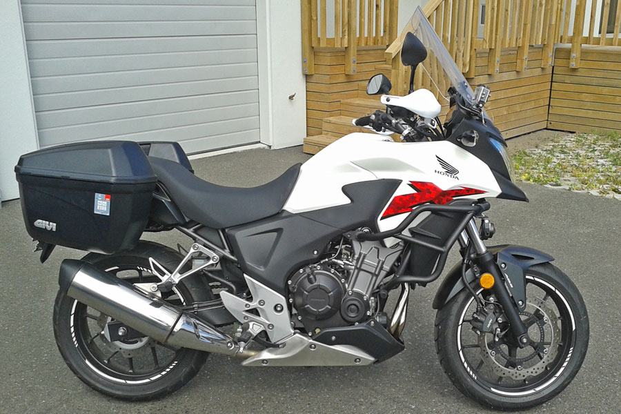 honda cb500x pannier frames