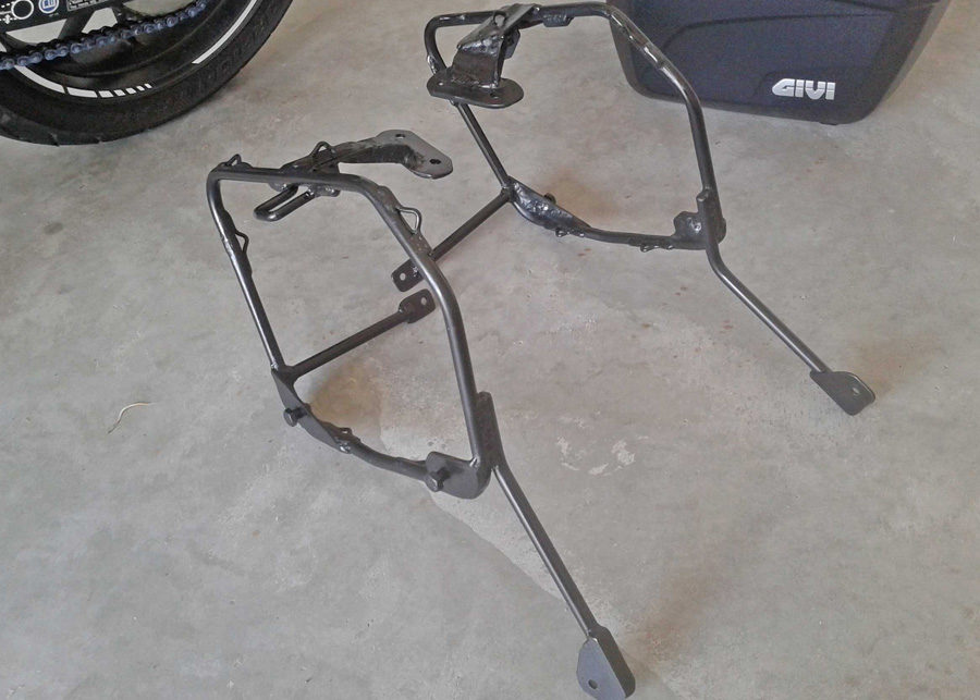 honda cb500x pannier frames