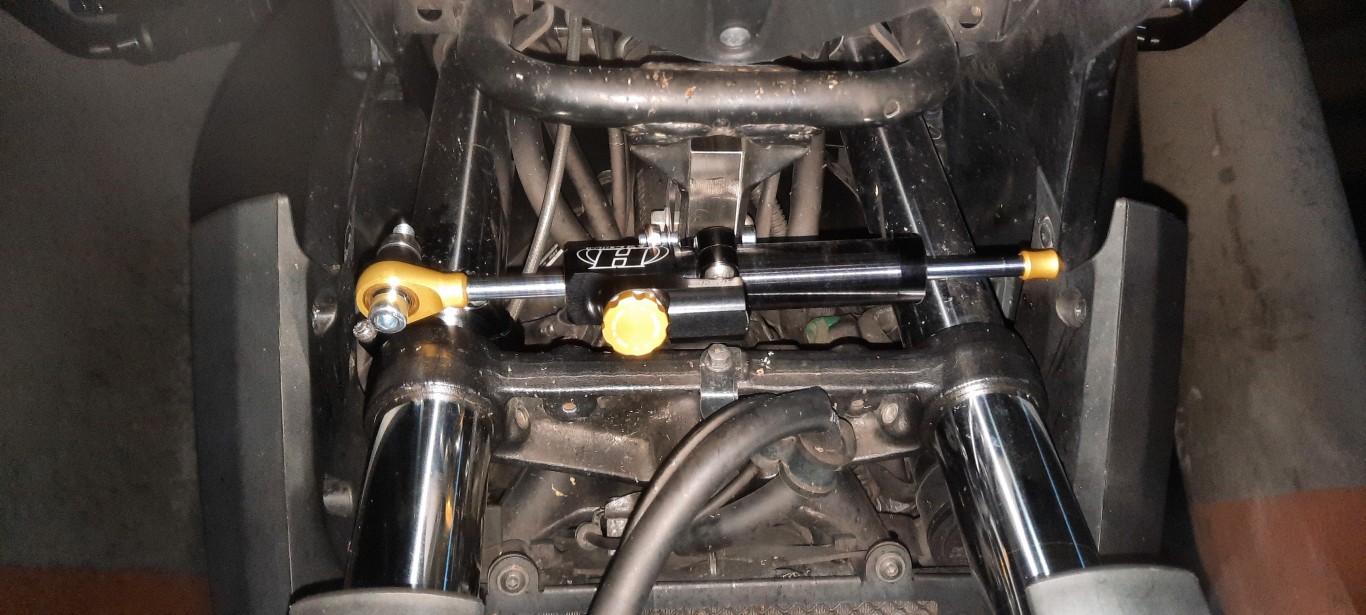 Installing steering damper? page 1 Suspension Honda CB500X
