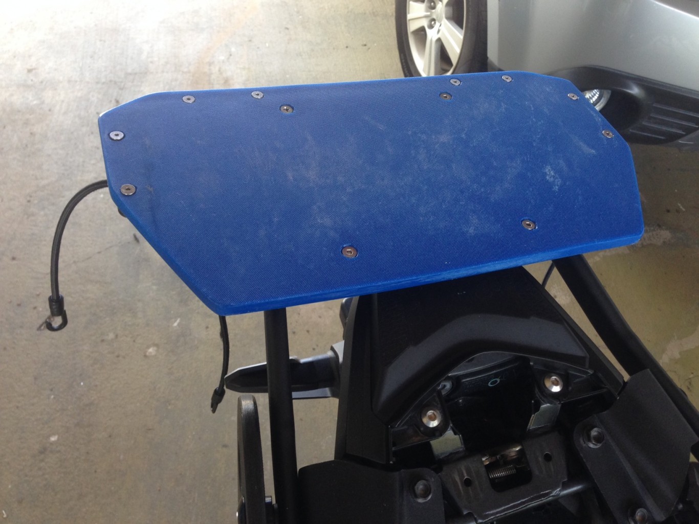 Homemade saddlebag stays 2019 CB500X Modifications, Accessories, and